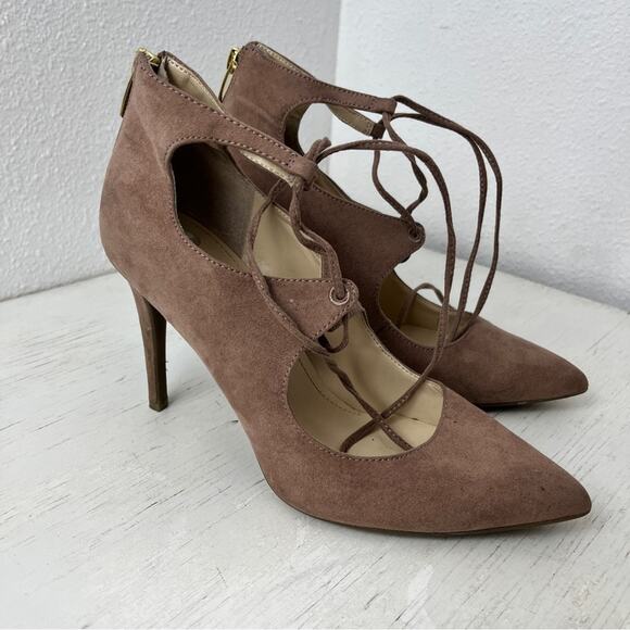 Marc Fisher blush Neesta pointed toe stiletto size 7.5 - Picture 2 of 16